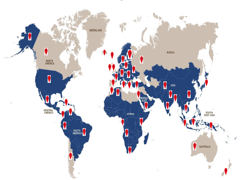 World Student Map